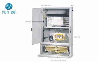 12 Cores Outdoor Telecom Cabinet , Telecommunication Enclos