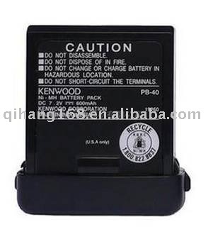 7.2V 700mAh Two Way Radio Battery PB-40