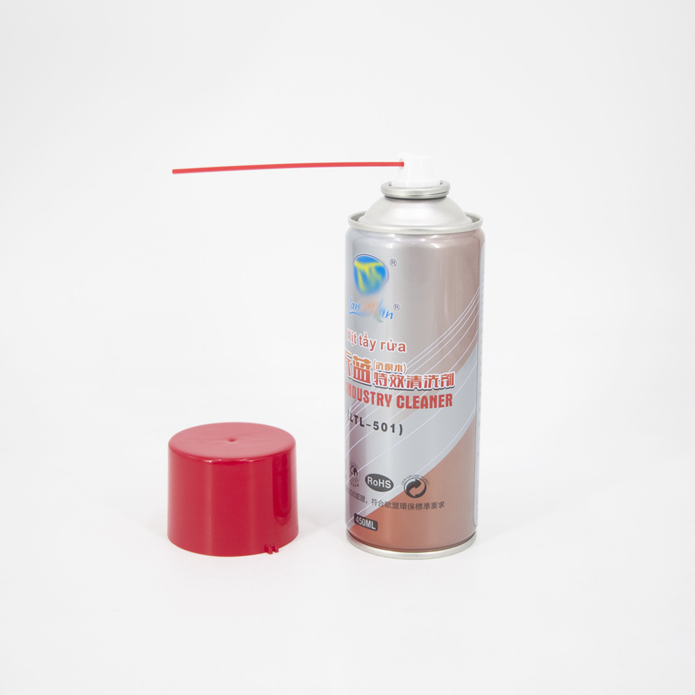 65mm diameter rust remover aerosol tin can