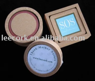blank cork coaster