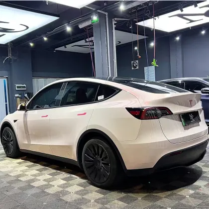 Platinum Blossom Car Wrap