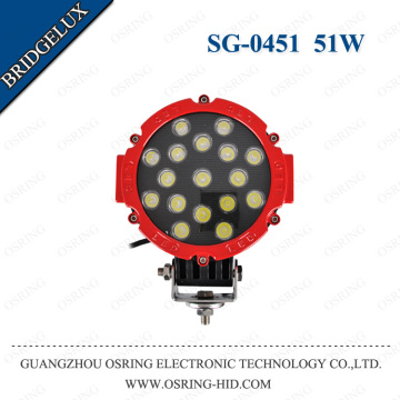 OSRING New style auto led work light 50W 6.3" high power led IP67 car Boat truck spot flood combo