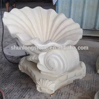 Artificial Stone Shell Sculpture,Artificial sandstone Sculpture