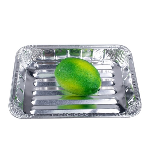 Disposable aluminium foil roaster pans