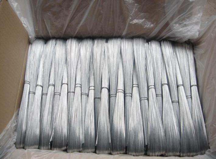 High strength hot dip galvanized wire construction