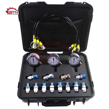 Excavator Hydraulic Pressure Test Gauges & Kits