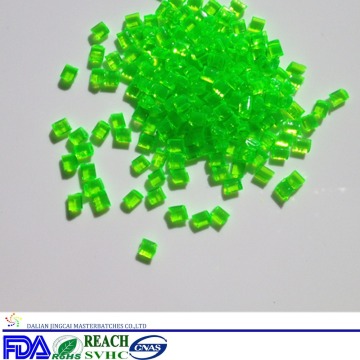 Hot sell green masterbatch for green plastic products