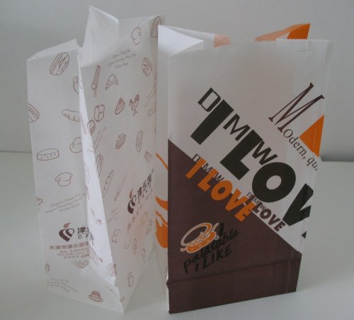 Printed Snack Food Paper Bag (LE-BP059)