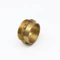 cnc machining lead free brass compression Union