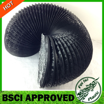 Top quality Heat resistant air vent hose with PVC coated aluminum flexible duct pipe
