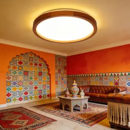 Soft glow ceiling lamp