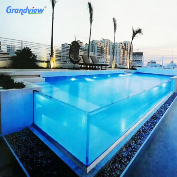 Acrylic above ground swimming pools/acrylic glass for swimming pools