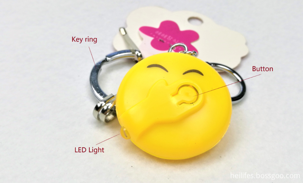 Expression LED key ring