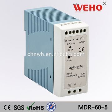 OEM 60w 5v 10a led din rail power supply