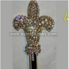 silver plated Crown scepter SC-08