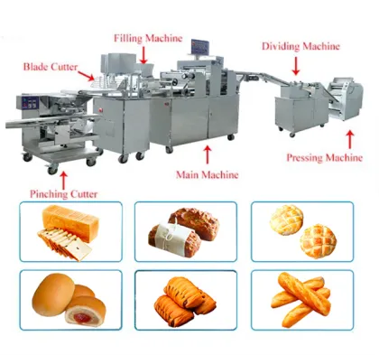 Automatic Pita Bread and Dumpling Wrapper Machine