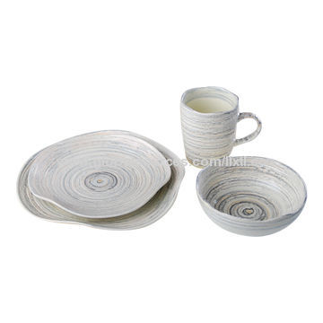 2014 hot sale wholesale hotel used round cheap ceramic plate