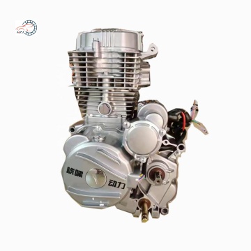 Engine Water Cooling System for Motorcycle and Cargo Tricycle (150cc-300cc) - Silver Cylinder