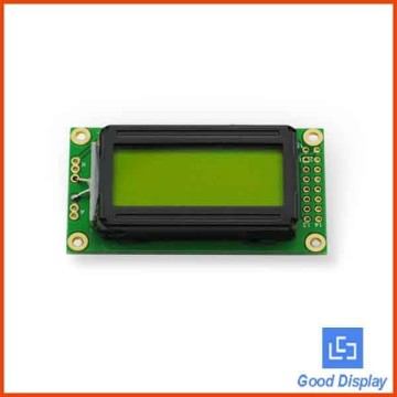 Dot matrix character lcd 8x2 lcd display