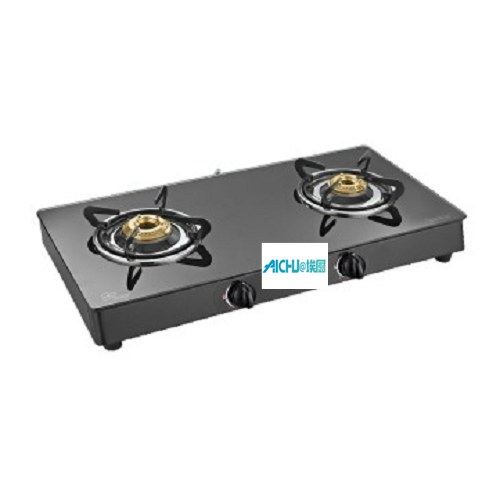 Crystal 3 Burner Toughened Glass Cooktop