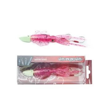THORFORCE 13cm Luminous Squid Lure - Vivid Elastic Soft Bait for Octopus Fishing