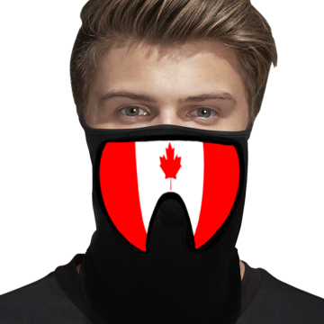 El Sound Activated LED Party Mask with Flag Lights for Concerts