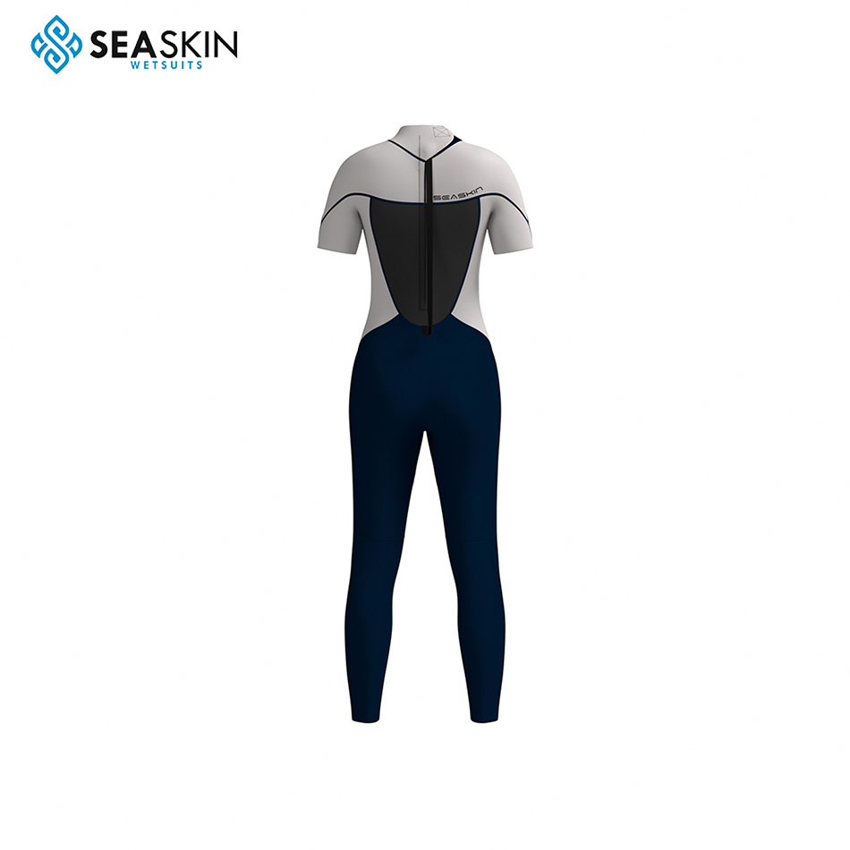 Seaskin Eco-Aproveflely Neoprene Springsuit de manga curta