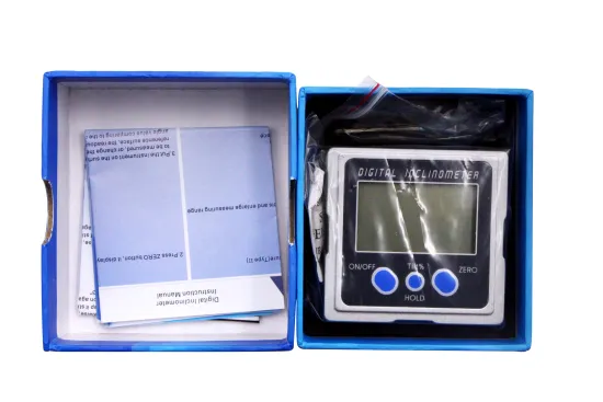 Metal Digital inclinometer with three sides magnet