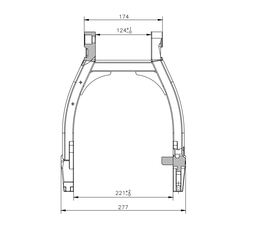 motorcycle swing arm