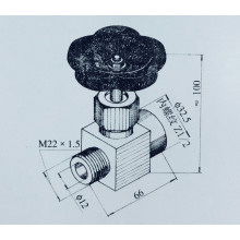 QSF-12 needle valve locking switch