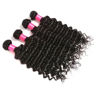 Wholesale Mink Brazilian Hair Deep Wave Bundles Human Hair Extension Weave Cuticle Aligned Raw Virgin Hair Bundles