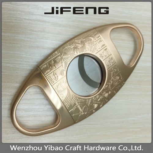 Exquisite portable cigar cutter luxury