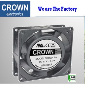 Crown 8025 Server A3 DC -Lüfter für Möbel