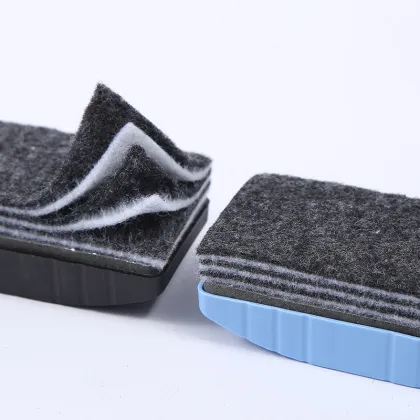 Wholesale Six Layer Felt Plastic Shell Whiteboard Eraser