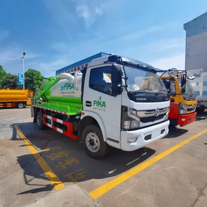 DONGFENG 8cbm sewage suction truck
