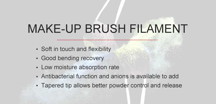 makeup brush filament