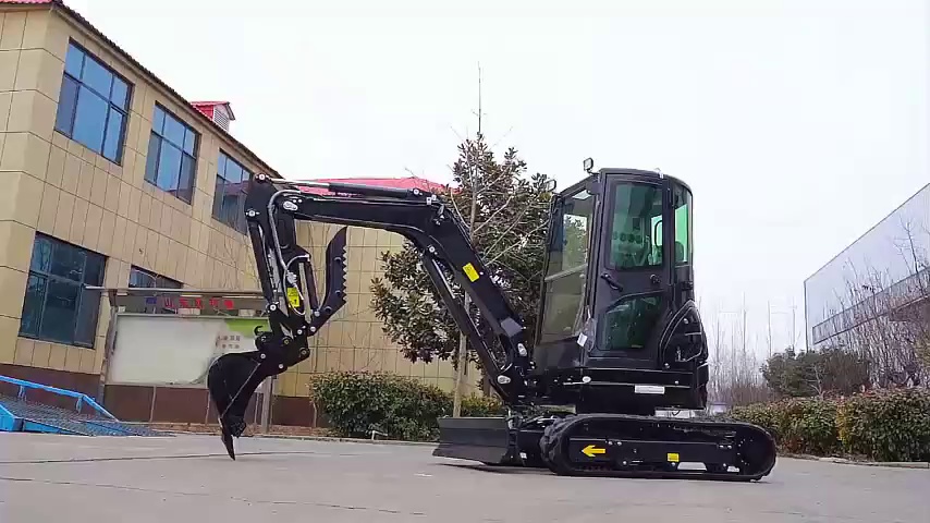 Free Shipping 3.5 Ton Mini Excavator