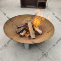 Corten Steel Metal Outdoor Fire Pits