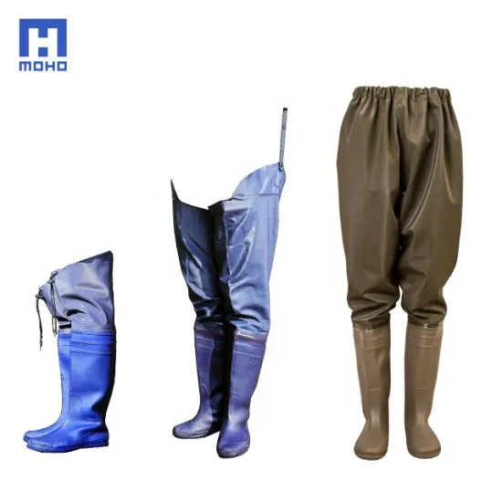 2023 Hot Sale Waterproof PVC Rice Planting & Fly Fishing Boots