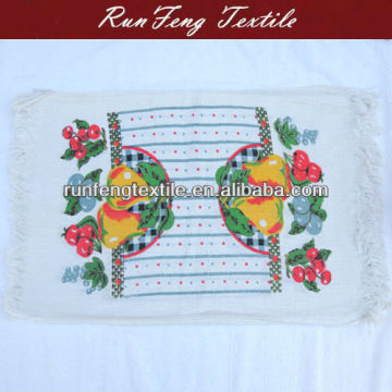 printed tea towel