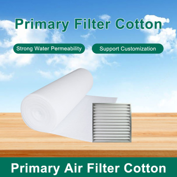 Coton de filtre primaire non tissé