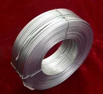 Low Carbon Flat Electro Galvanized Steel Wire