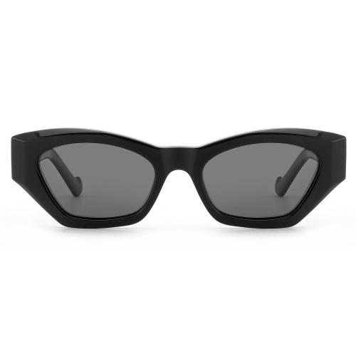 Stylish Bold Geometric Chunky Acetate Sunglasses ME2068