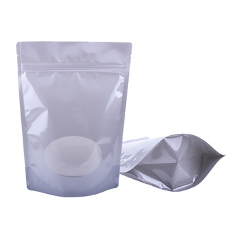 Resealable cellophane bags for coffee