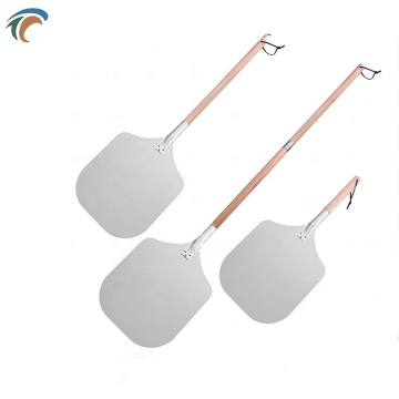 Home And Kitchen Tool Wooden Long Handle Pizza Peel Aluminum