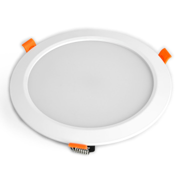 White Chrome Ultra Thin LED Downlight, Dimmable CCT 3000K COB (5W, 7W, 9W, 12W, 15W, 18W, 24W)