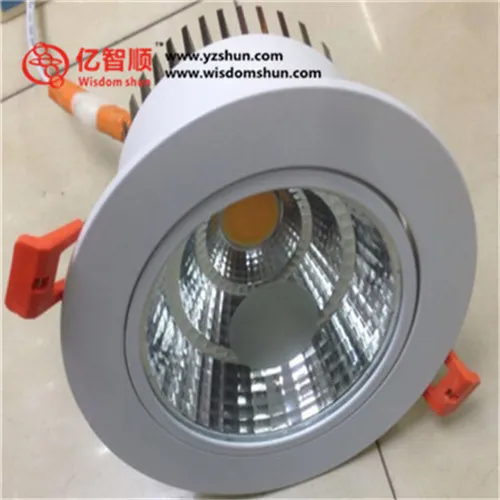 3W 5W 7W 9W 12W ceiling mounted recessed lighting fixtures LED downlight