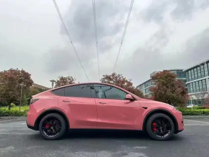 PET High Gloss Morgan Red Car Vinyl