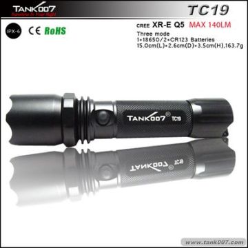 High Power CREE LED Rechargeable Flashlight for Police Use (TC19)