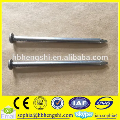 black steel nails/iron nails